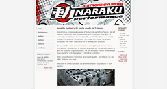 Desktop Screenshot of naraku.com.tw